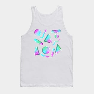 80s Glitter Shapes Tank Top